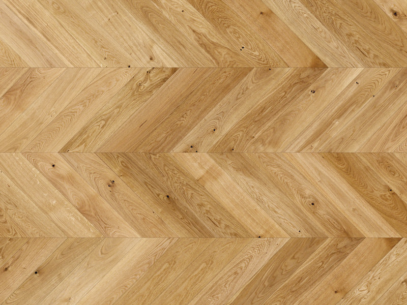 BARISTA OAK CARAMEL / CREMA CHEVRON BRUSHED MATT LACQUERED ENGINEERED FLOORING