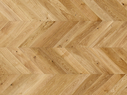 BARISTA OAK CARAMEL / CREMA CHEVRON BRUSHED MATT LACQUERED ENGINEERED FLOORING