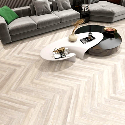 Driftwood Oak Herringbone Laminate Flooring 12mm