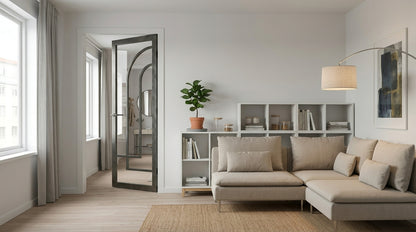 WC49GC Premium Primed Black Mayfair Door