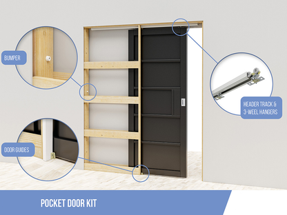 Sliding Rail Kit Internal Door