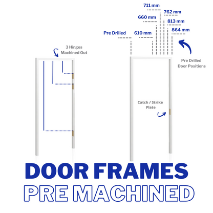 Door Kit Machining excluding assembly