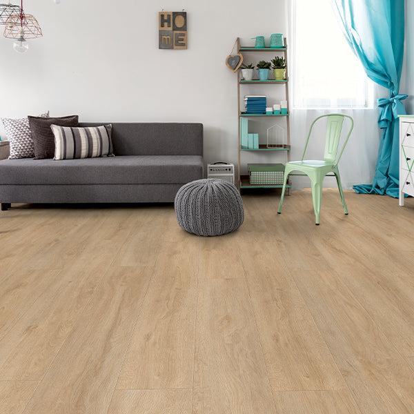 Robusto Plank Premium Oak Light laminate flooring - main image