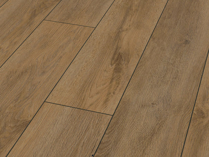 Robusto Plank Premium Oak Brown laminate flooring - detail