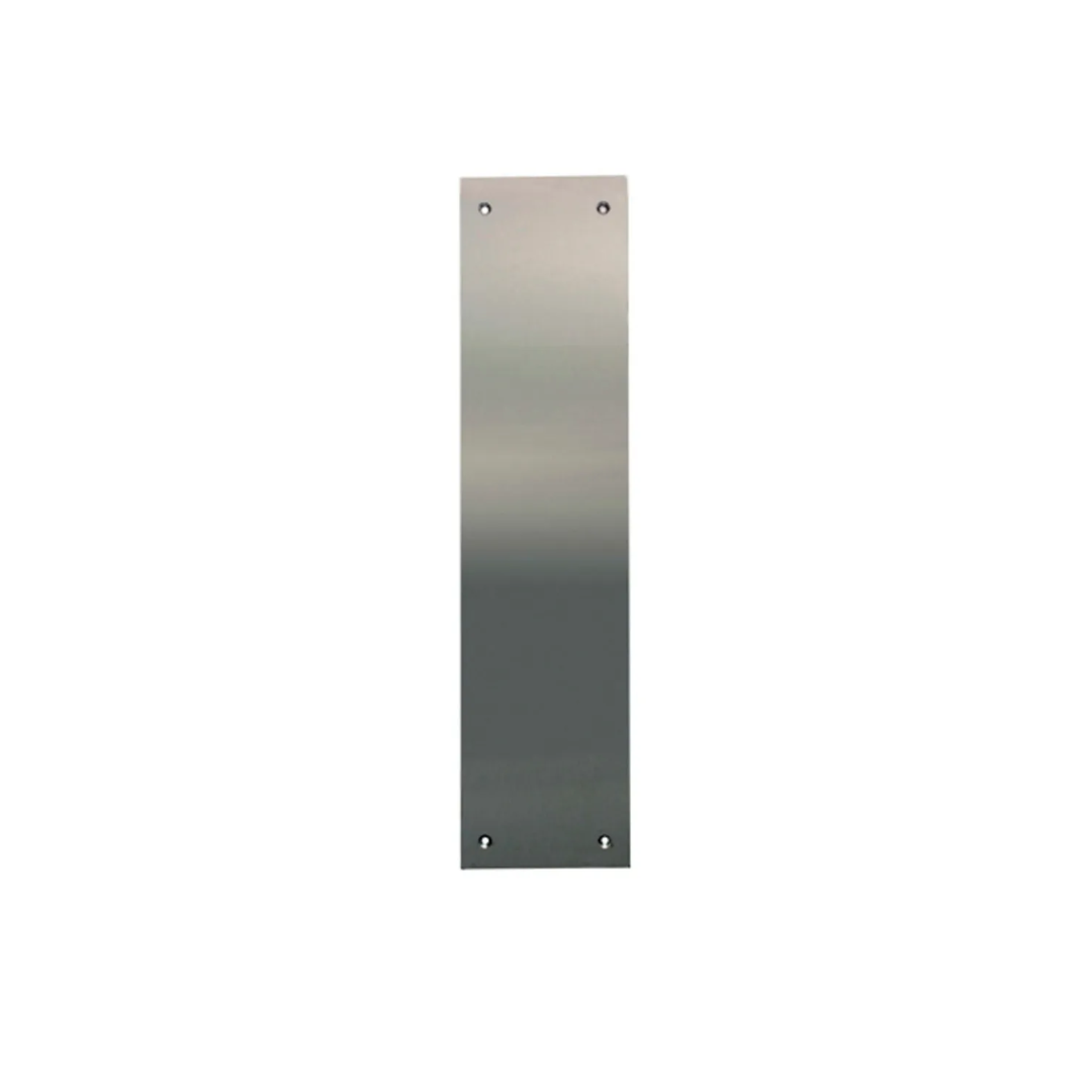 Push Plate Satin Nickel 