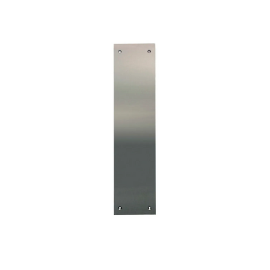 Push Plate Satin Nickel 