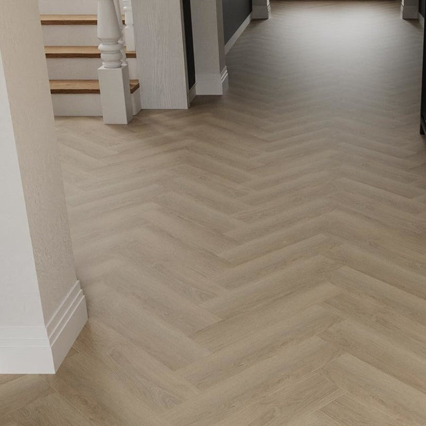 NO CAP Herringbone SPC Flooring