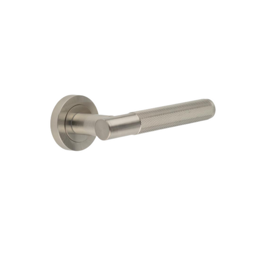 Milan Satin Nickle Internal Door Handle Set