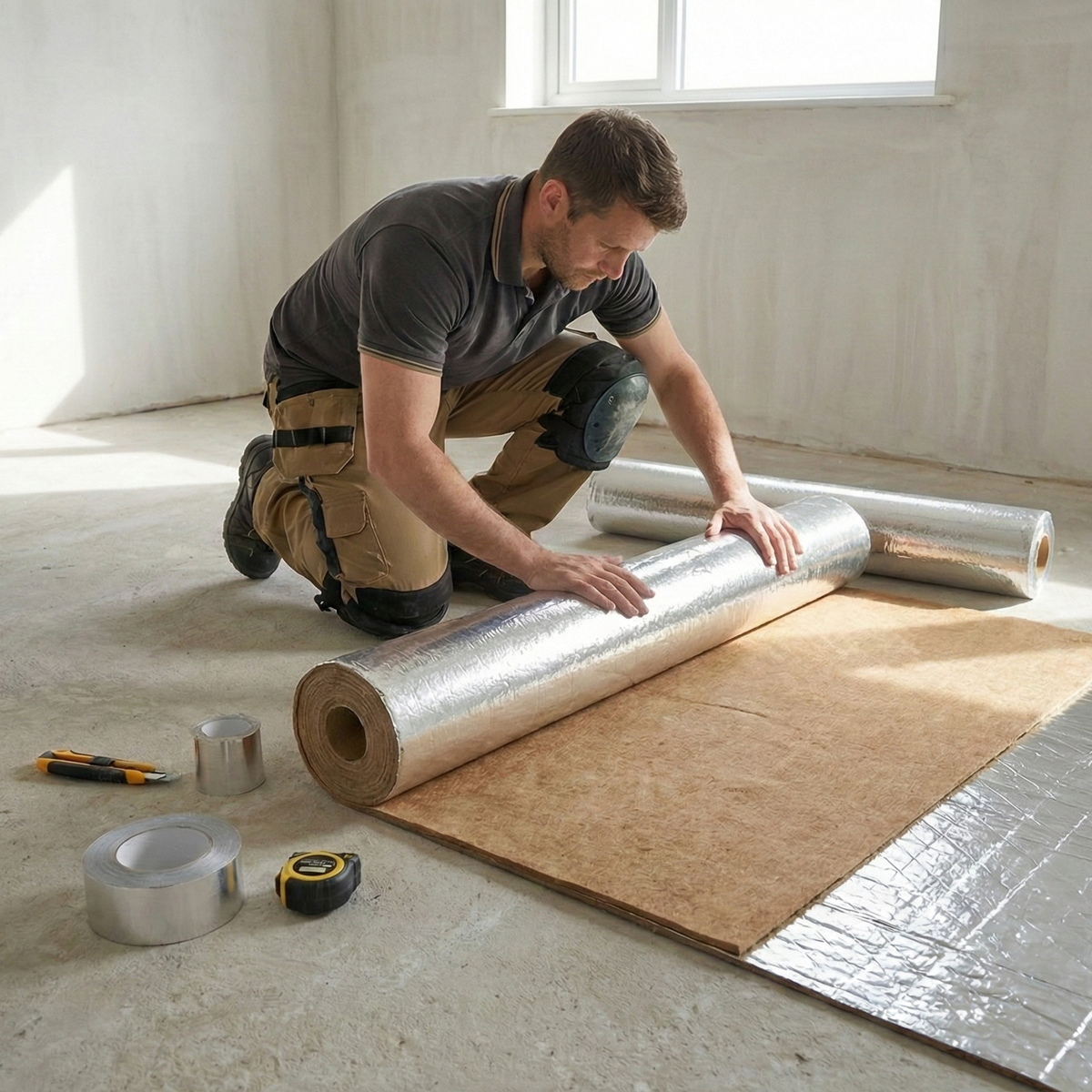SILENT_PLUS_HEAVY_DUTY_Wooden Flooring UNDERLAY_