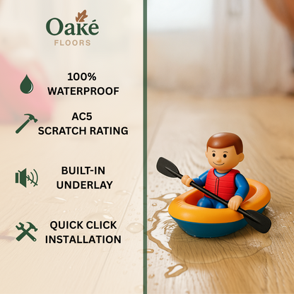 Lagos Oak SPC Flooring
