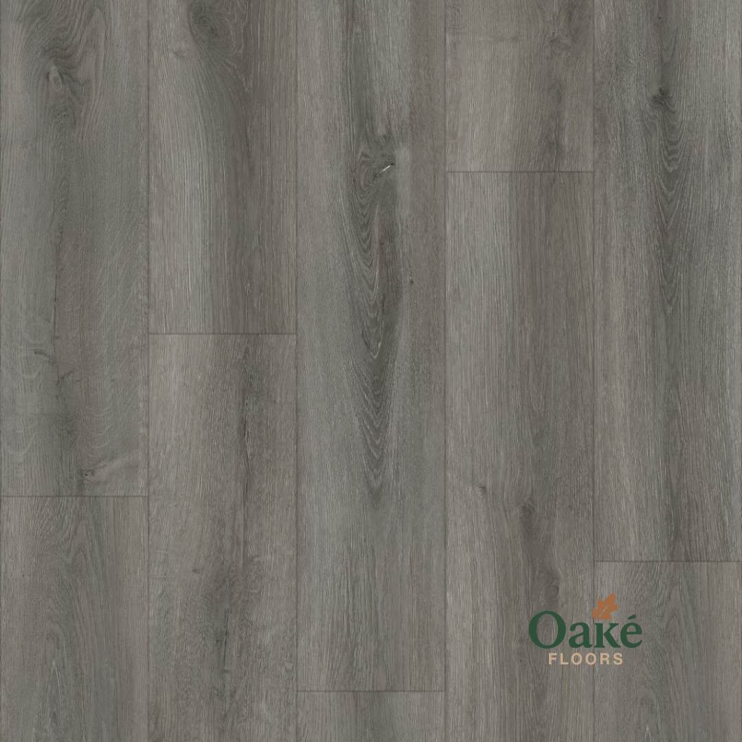 Stone Grey Oak SPC flooring - straight plank
