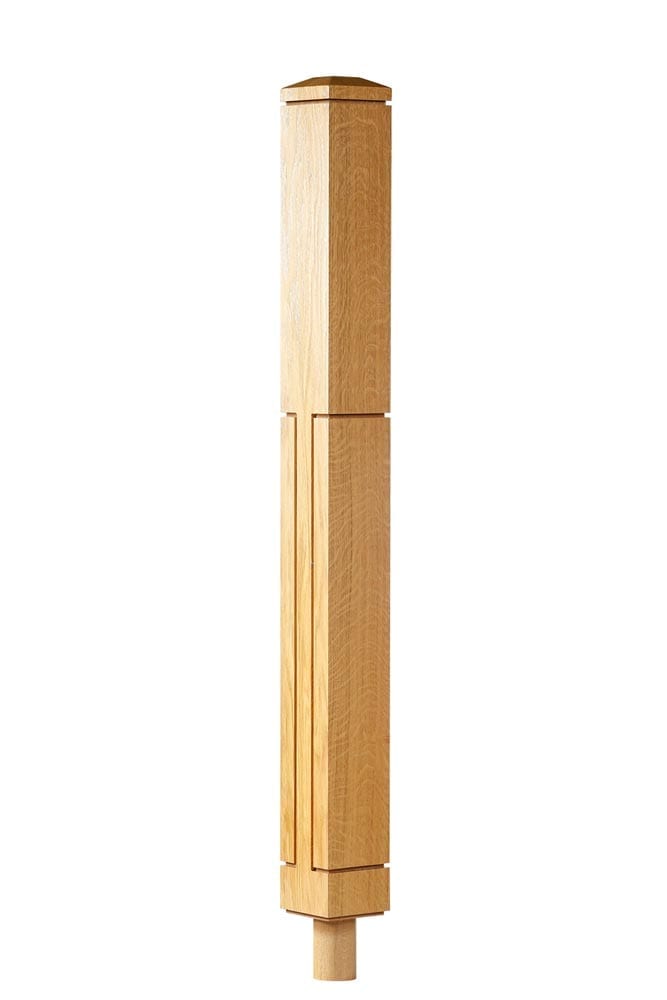 Lisbon newel post - 350 square