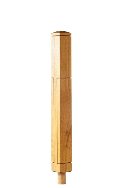 Lisbon newel post - long square
