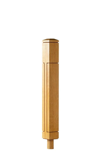 Lisbon newel post - short square