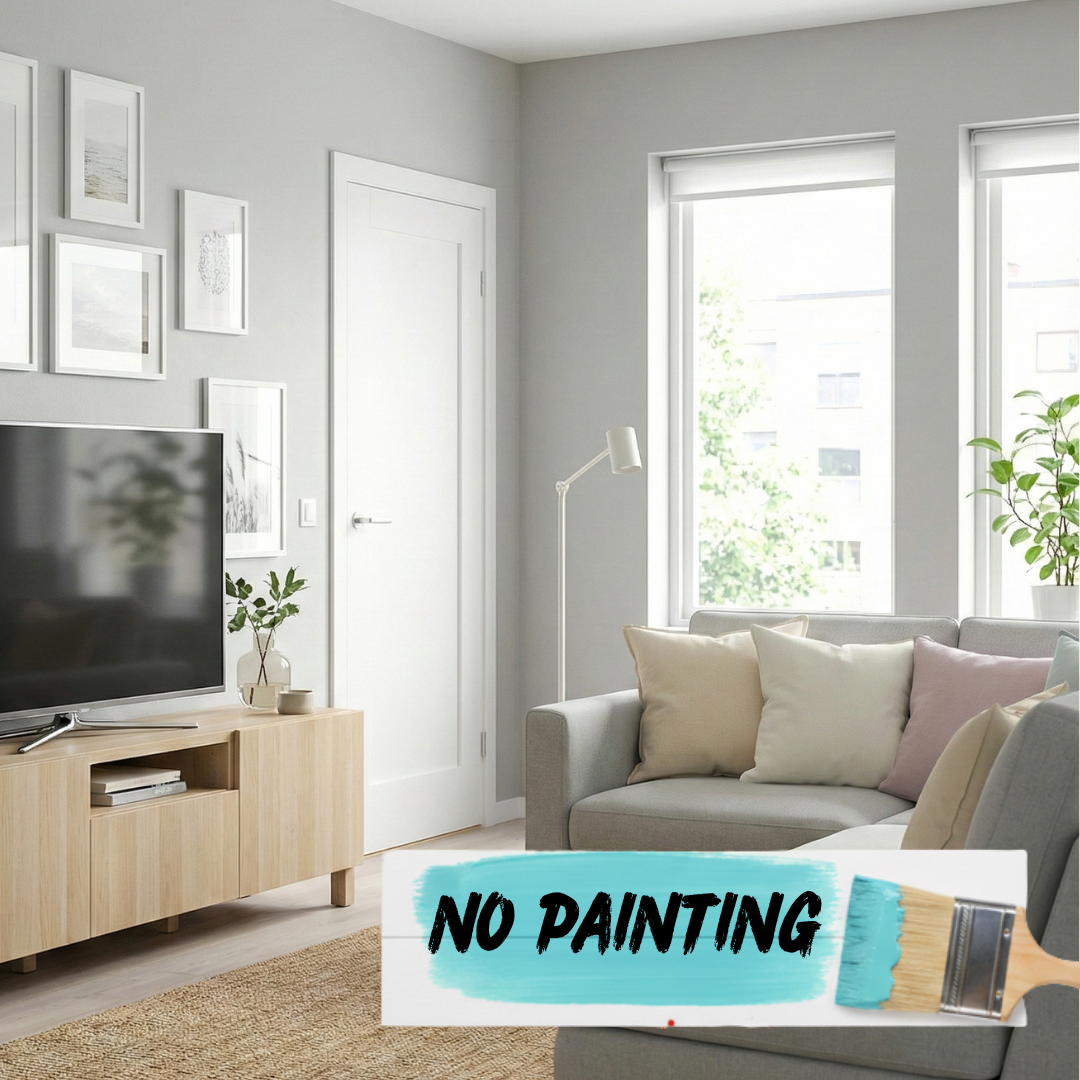 Shaker White Internal Wooden Door WC15 Prefinished