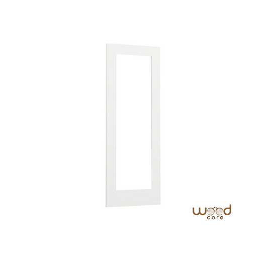 Shaker White Internal Wooden Clear Glass Door WC15GC
