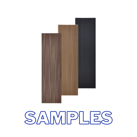 Slatted Wall Panelling Samples