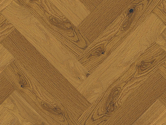 120mm x 600mm Herringbone Slaney Oak smoked brushed UV matt lacquered engineered oak flooring