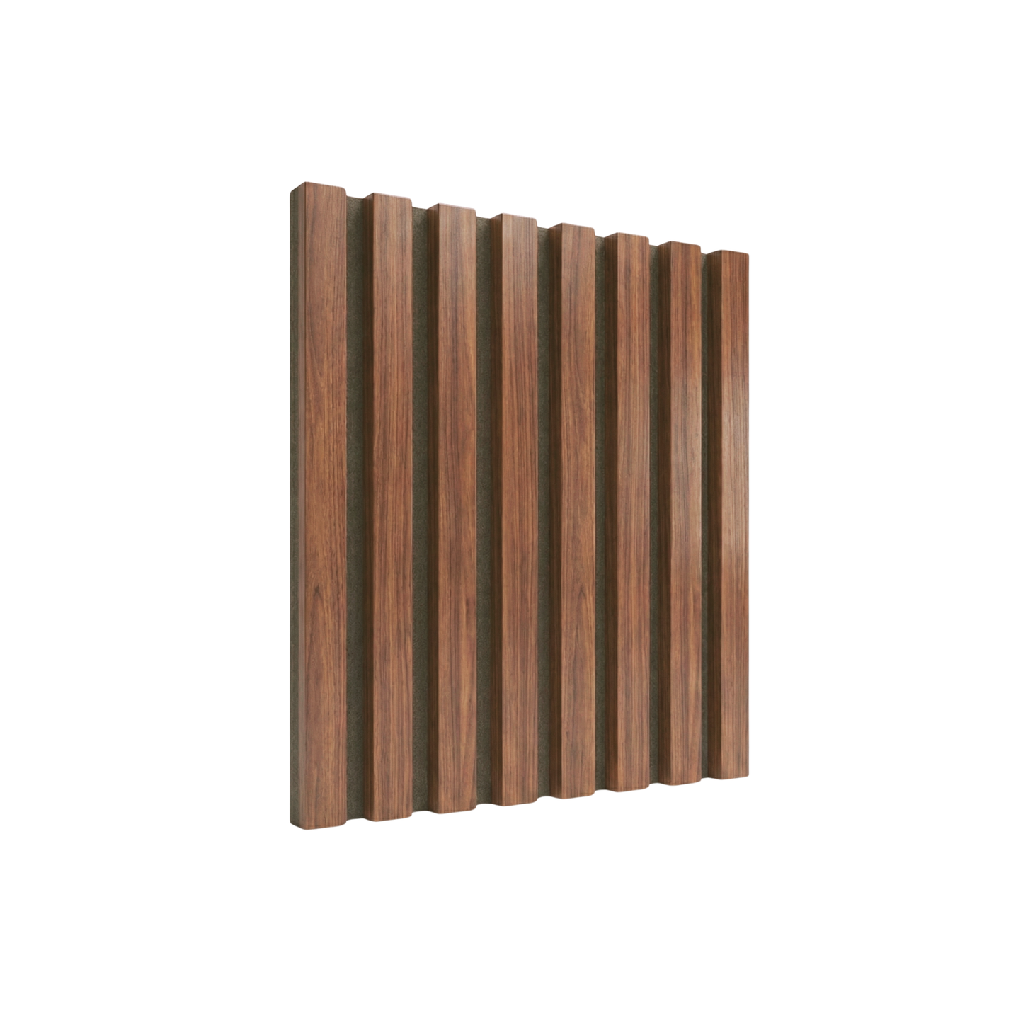 Slat Acoustic Wall Paneling Teak