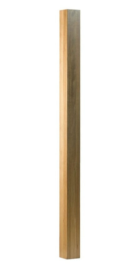 Square plain newel post - main image