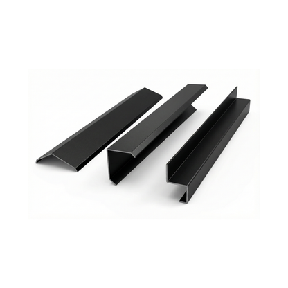 Standing seam steel cladding profile trims and flashing - main image