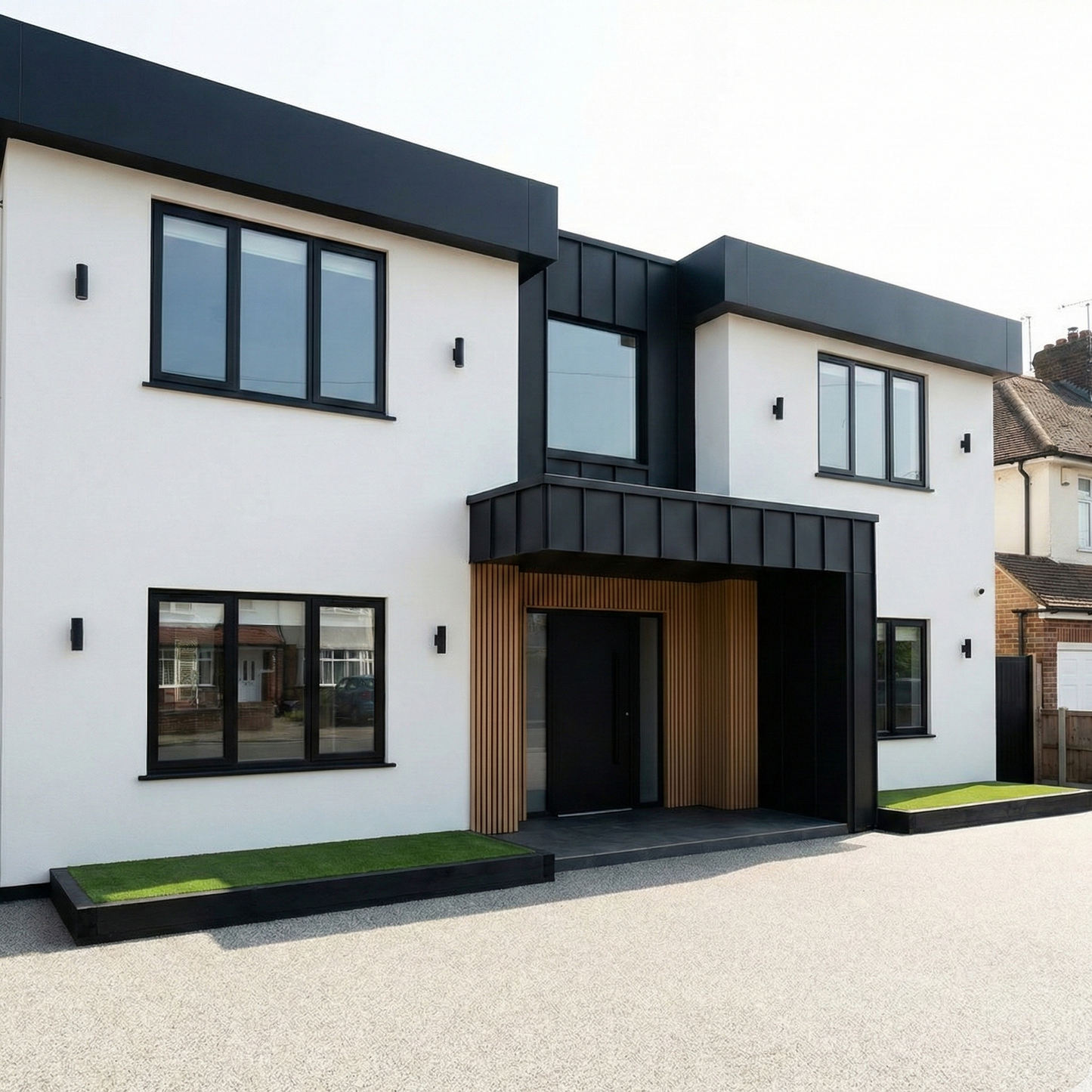 Standing seam steel wall and roof cladding - main image