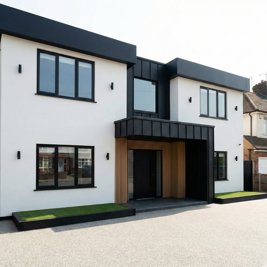 Standing seam steel wall and roof cladding - main image