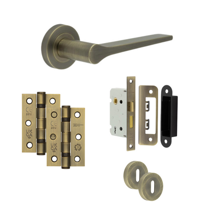 Sydney Door Internal Antique Brass Handles