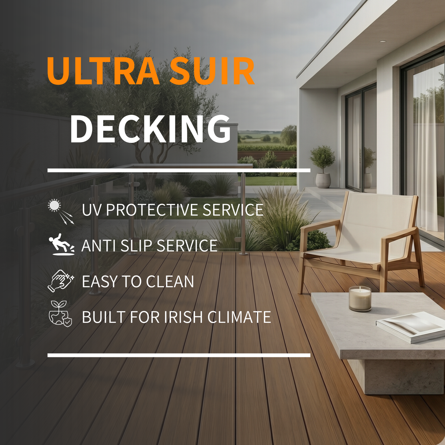 Suir Ultra generation 2 decking - explanation diagram