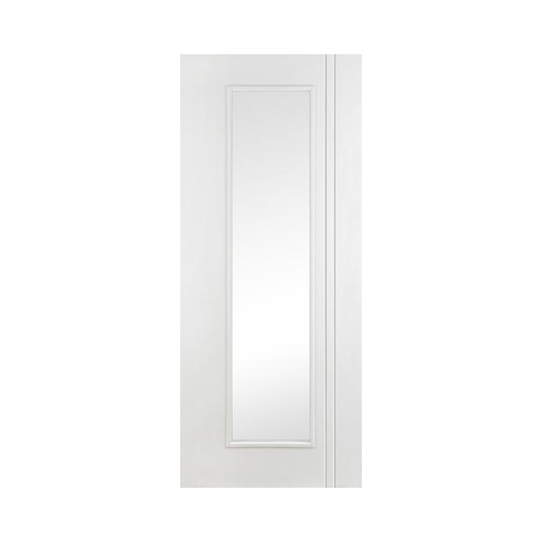 Unicorn Glass Primed White Internal Door