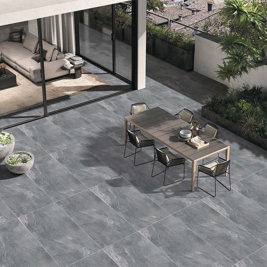 Kandla Grey Porcelain Tile Matt 120x60cm