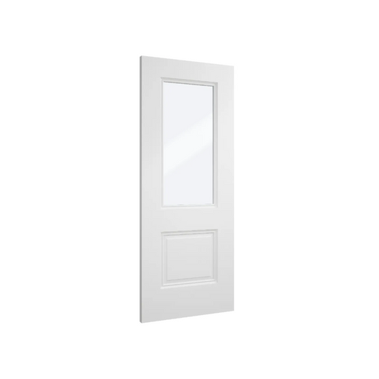 NM32G Frosted White Internal Door Pre Finished