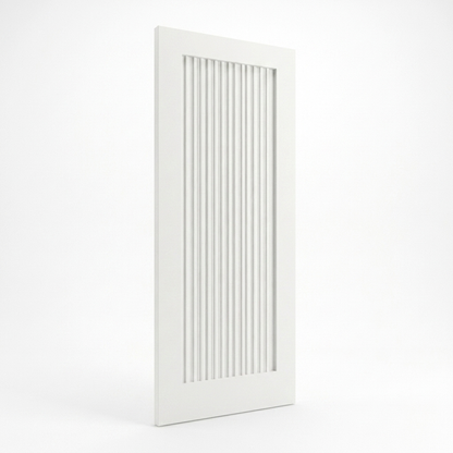 WC15SR White Shaker Internal Door — Fluted