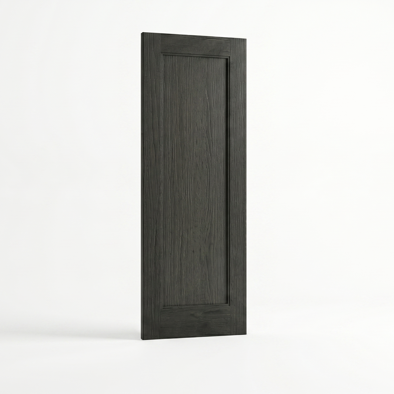 WC15 Black Brushed Oak Internal Door