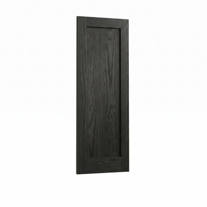 WC15 Black Brushed oak Internal Door Sahker Door