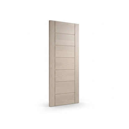 WC19 whitewashed oak internal door, second view