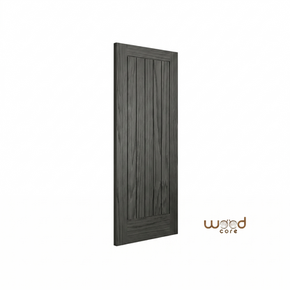 WC3 Black Brushed Oak Internal Door