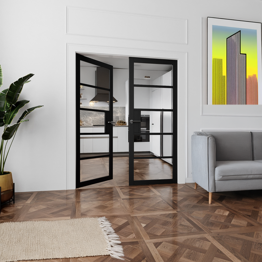 WC41GC Urban Style Premium Primed Black Mayfair Internal Door