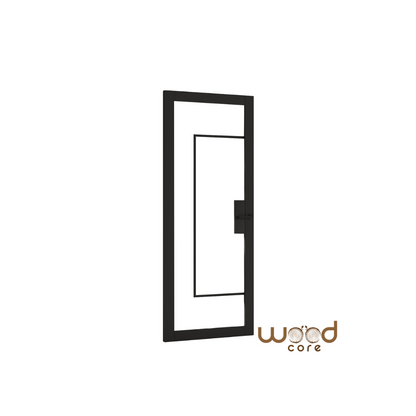 WC43GC Clear Glass Crittal Style Internal Door