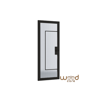 WC43GR Reeded Glass Crittal Style Internal Door