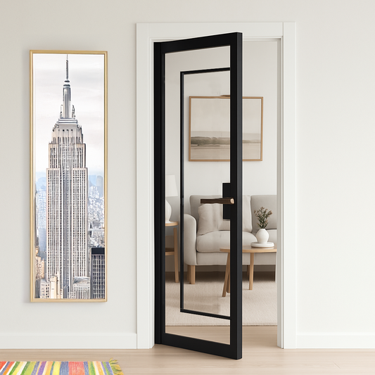 Black Critical style Internal Glass Door