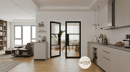 WC44GC Premium Primed Black Mayfair Door