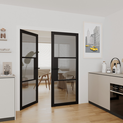 WC44GT Tinted Urban Style Premium Primed Black Mayfair Internal Door