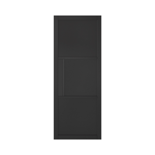 WC44 Premium Primed Black Mayfair Door Crittal Style