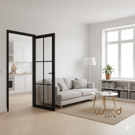 WC46GC Urban Style Premium Primed Black Mayfair Internal Door