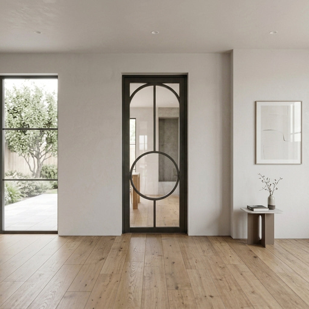 WC48GC Premium Primed Black Mayfair Door Lifestyle