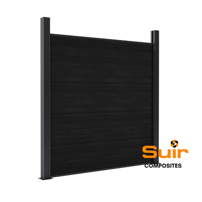 Composite Fencing Collection Black