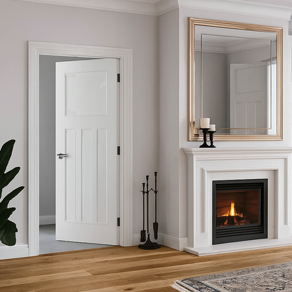 1930 Style White Internal Door