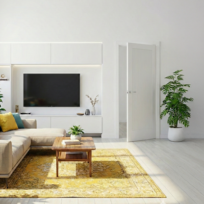 White Shaker Premium Primed Internal Door WC15F Flutted New++