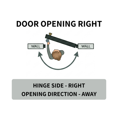 Steel Black Modern Internal Clear Glass Door Paris Arched Top